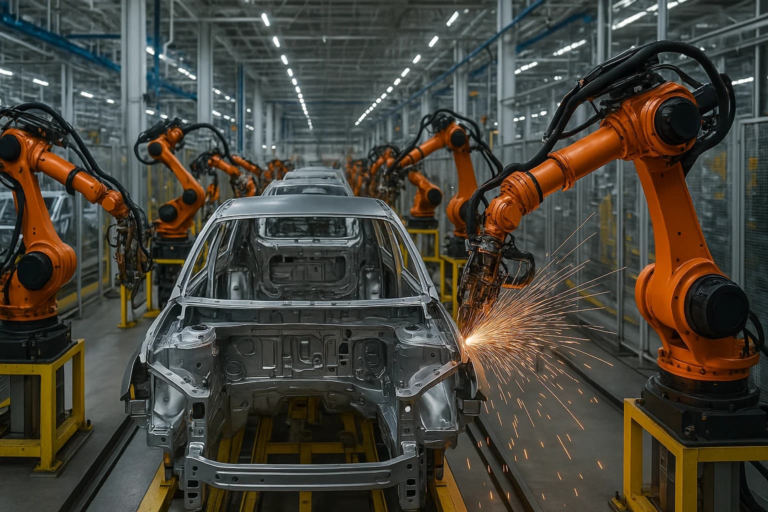 Ombrulla's AI and IoT solutions for automotive industry operations