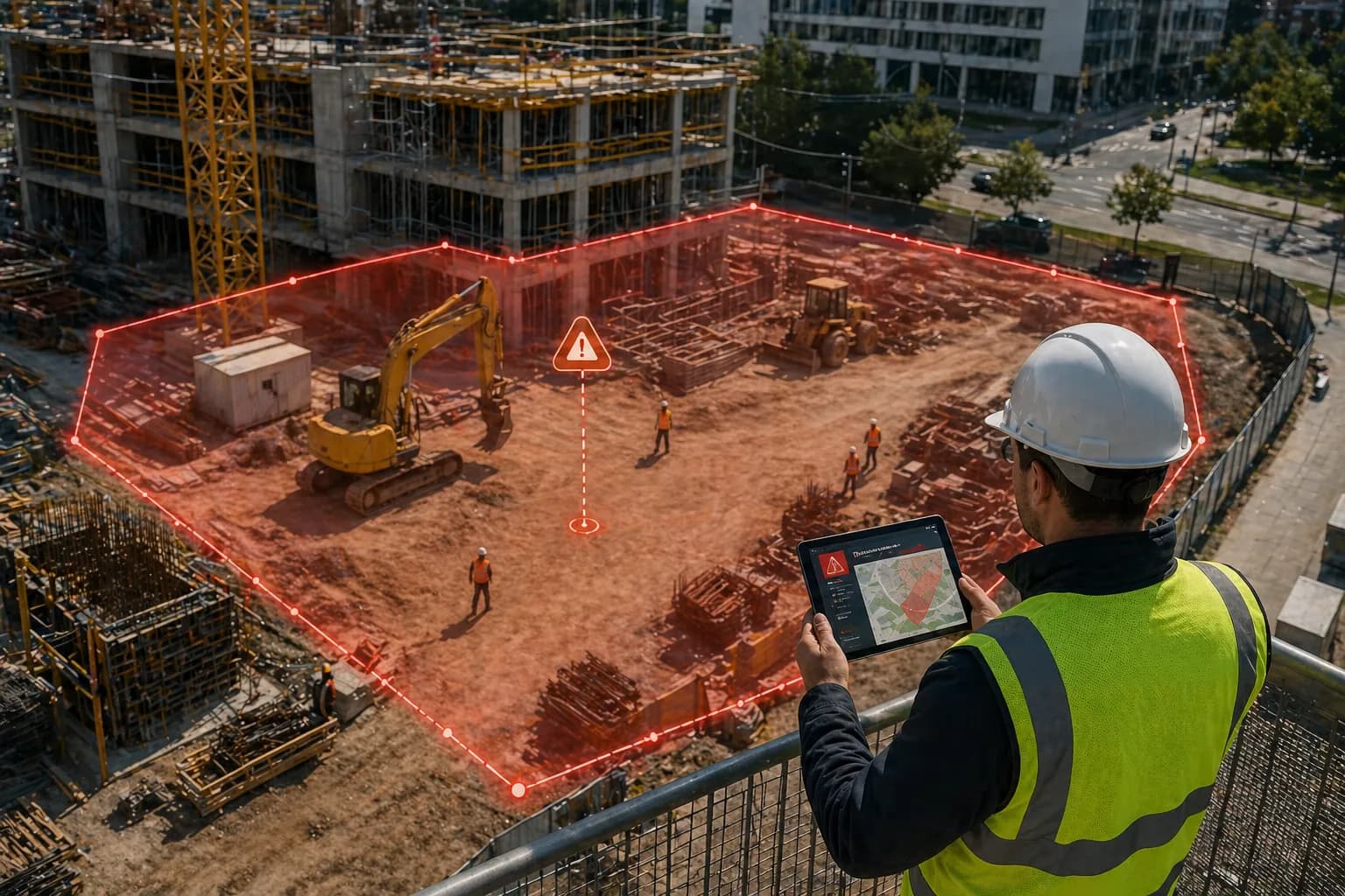 Construction Site Safety Geofencing