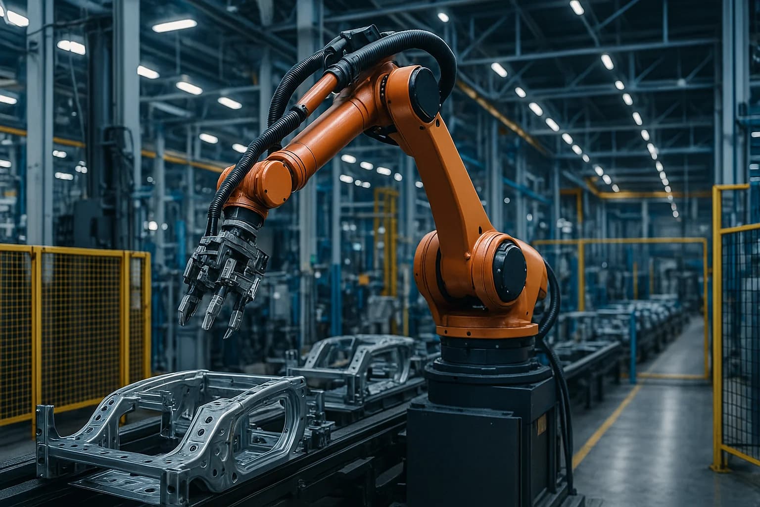 Ombrulla's AI and IoT solutions for manufacturing industry operations