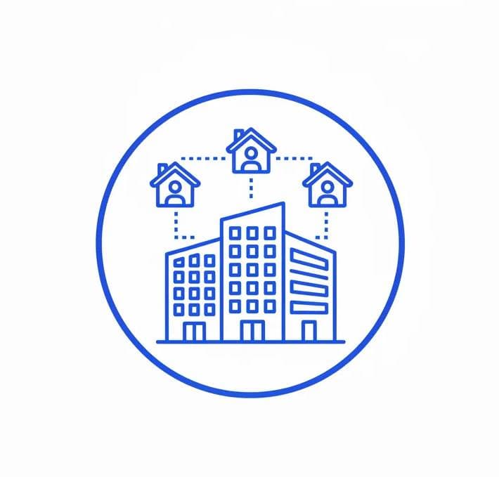 Multi-site, multi-tenant