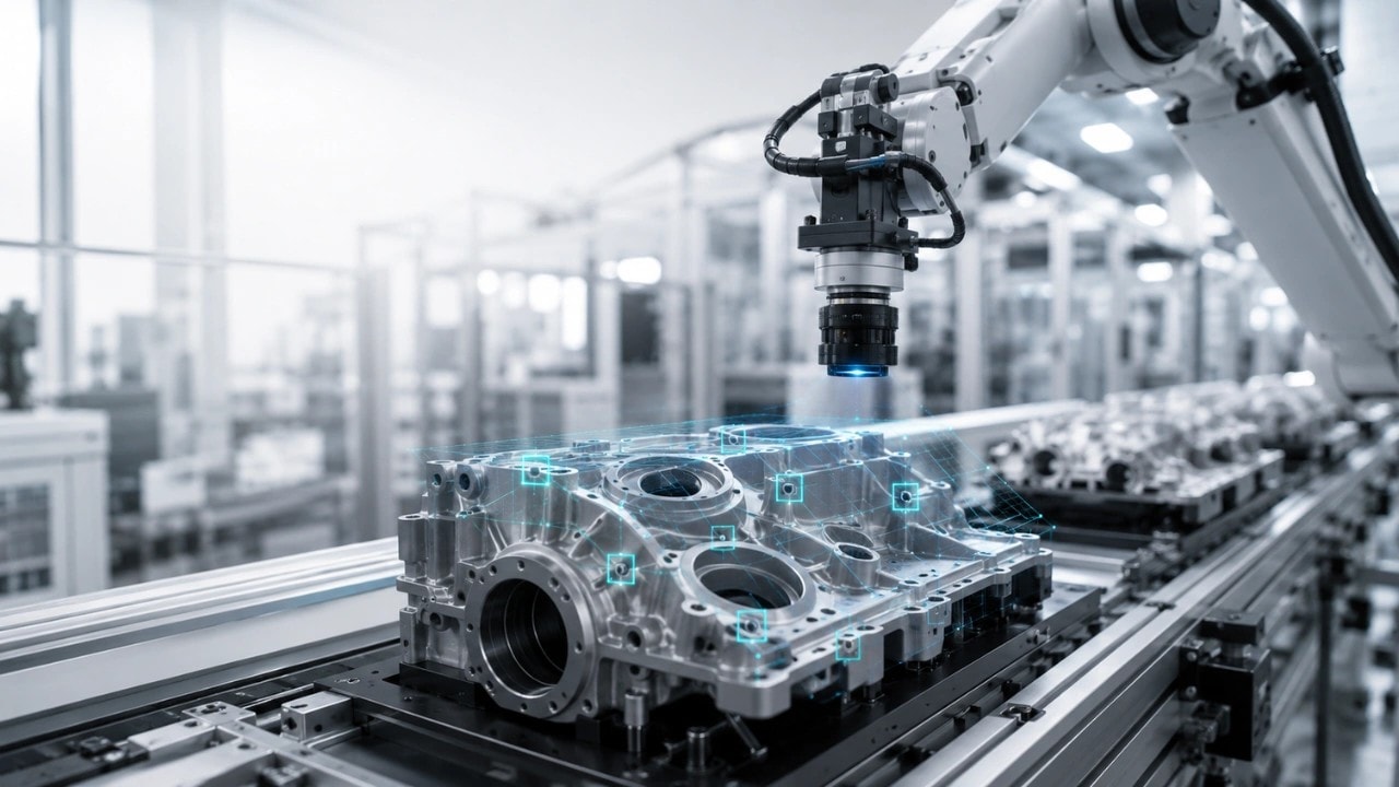 Watch AI Inferencing real-time defect detection interface