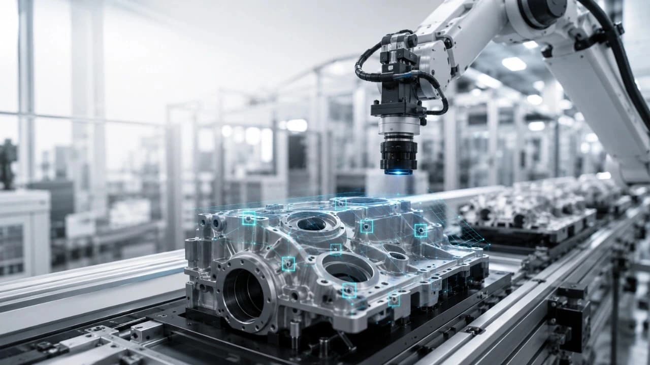 Watch AI Inferencing real-time defect detection interface