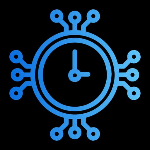 Icon of Intelligent edge system performing on-device analysis and anomaly detection for instant, reliable alerts.