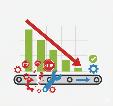 Detect anomalies early to prevent line-stopping failures and reduce unplanned downtime.