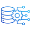 Icon for Data Platform & Engineering showing data infrastructure.