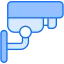 Icon illustrating AI people counting integrated smoothly with current CCTV systems.