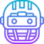 Smart helmet icon